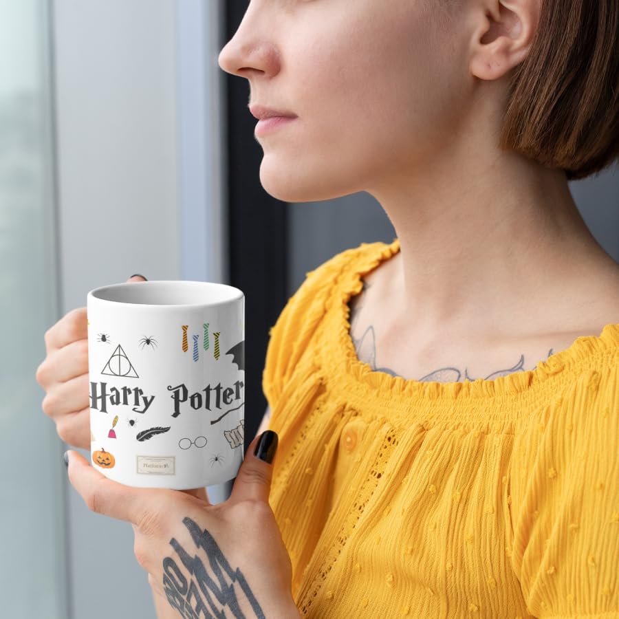 Harry Potter Colourful Doodle Coffee Mug