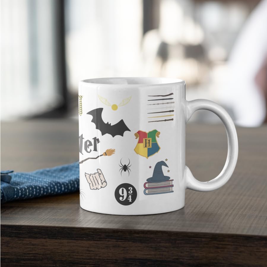 Harry Potter Colourful Doodle Coffee Mug